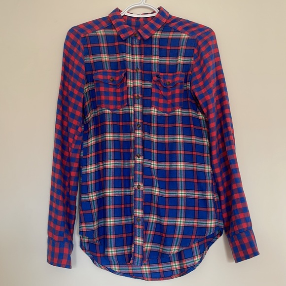ABERCOMBIE - PLAID SHIRT/FLANNEL (size S) - Picture 2 of 3